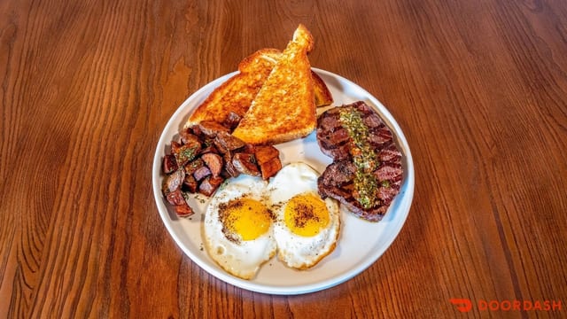 STEAK AND EGGS gfo.